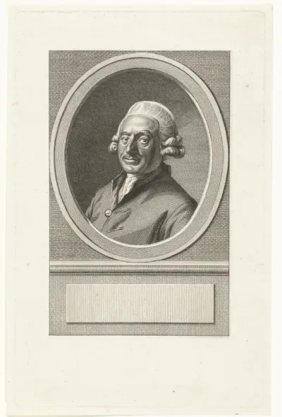 Portret van Pieter van Damme op 60-jarige leeftijd