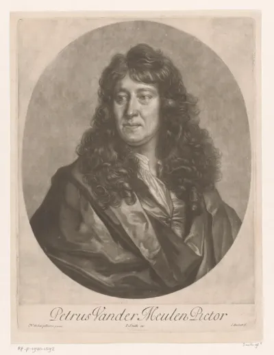 Portret van Pieter van der Meulen