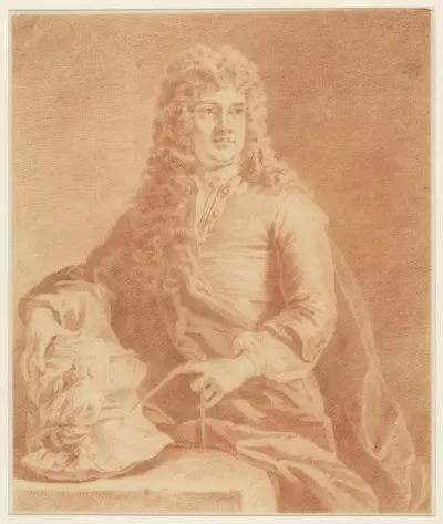 Portret van Pieter van der Plaes