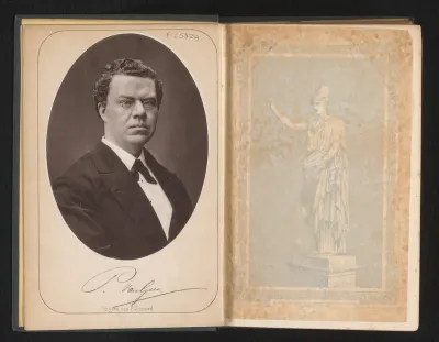 Portret van Pieter van Geer, hoogleraar wis- en natuurkunde en rector magnificus van de Universiteit Leiden 1877-1878