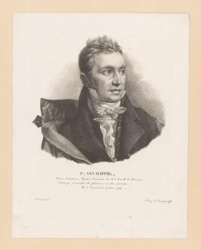 Portret van Pieter van Huffel