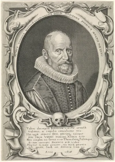 Portret van Pieter van Veen (I), tekenaar en schilder