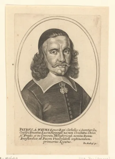 Portret van Pieter van Weyms