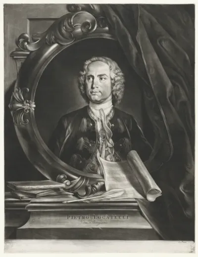 Portret van Pietro Antonio Locatelli
