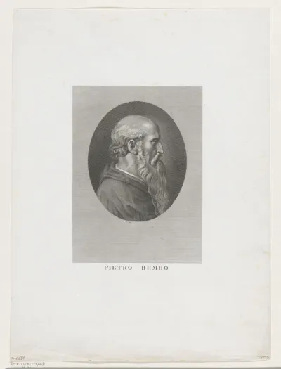 Portret van Pietro Bembo