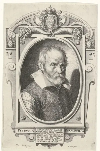 Portret van Pietro Francavilla (Pietro Franqueville)