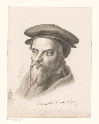 Portret van Pietro Martire Vermigli