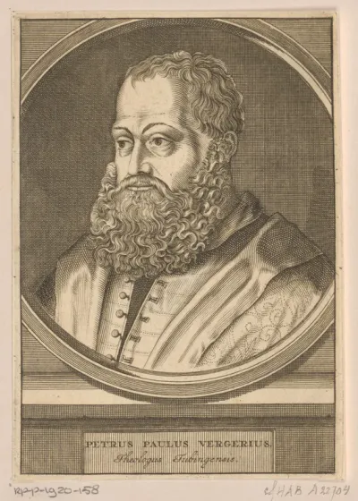 Portret van Pietro Paolo Vergerio