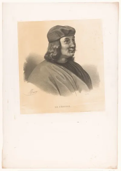 Portret van Pietro Perugino