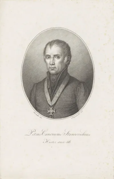 Portret van Pietro Stancovich