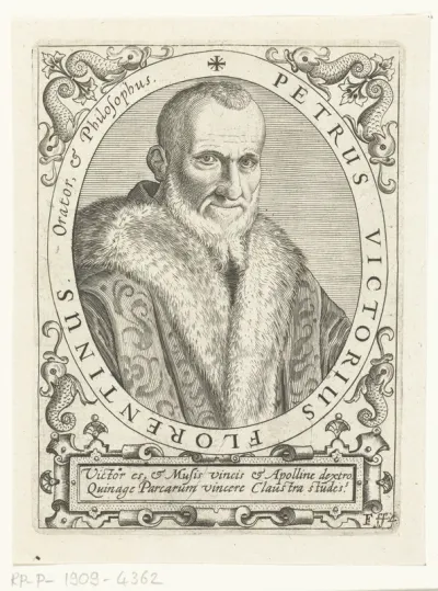 Portret van Pietro Vettori