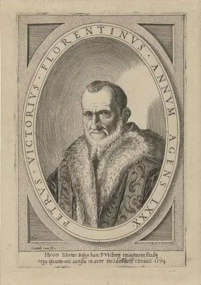 Portret van Pietro Vettori