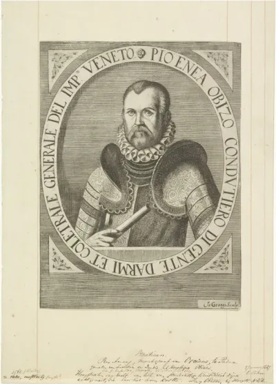 Portret van Pio Enea I Obizzi