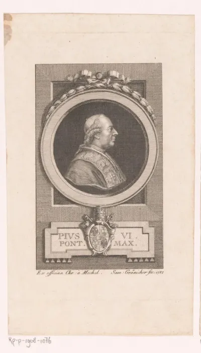 Portret van Pius VI