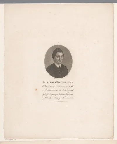 Portret van Placidus Fixlmillner