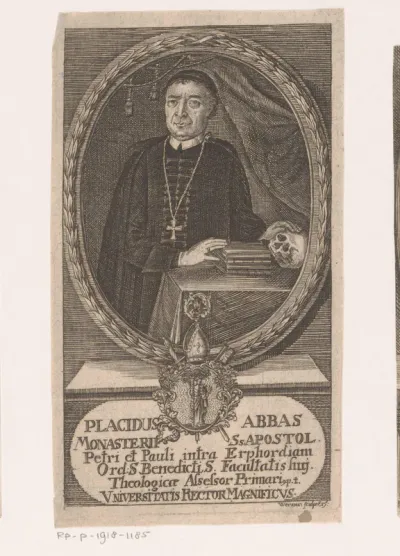 Portret van Placidus Muth