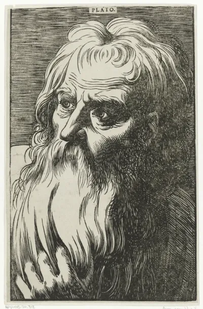 Portret van Plato