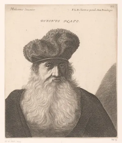 Portret van Plato