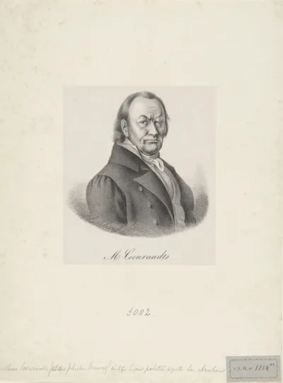 Portret van politieagent Matheus Coenraadts