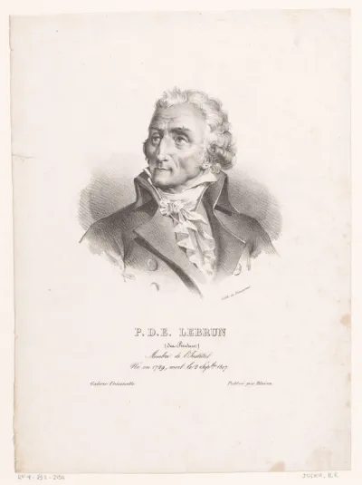 Portret van Ponce-Denis Écouchard-Lebrun