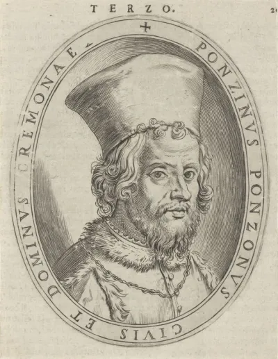 Portret van Ponzino Ponzoni