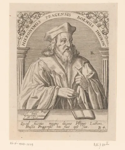 Portret van Portret van Hiëronymus van Praag