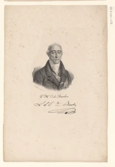 Portret van Portret van Lodewijk VI de Bourbon-Condé