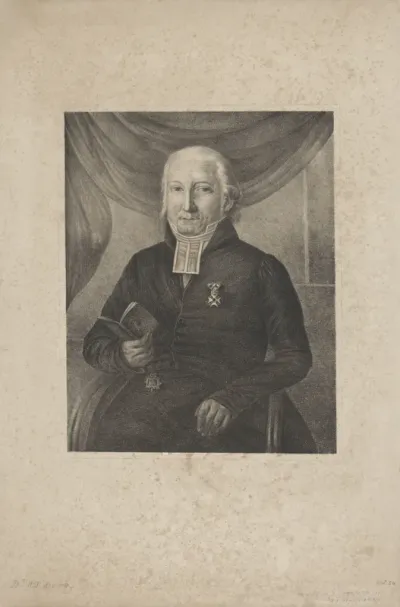 Portret van predikant Henricus Oort