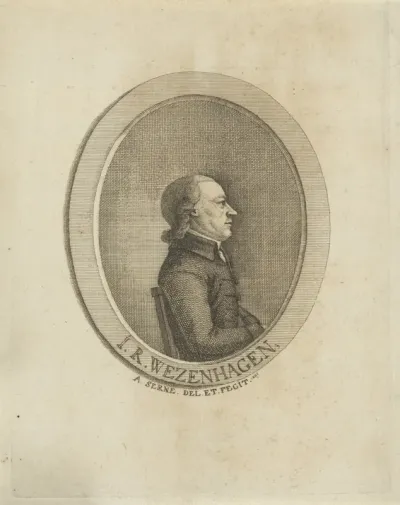 Portret van predikant in opleiding Jan Reinier Wezenhagen