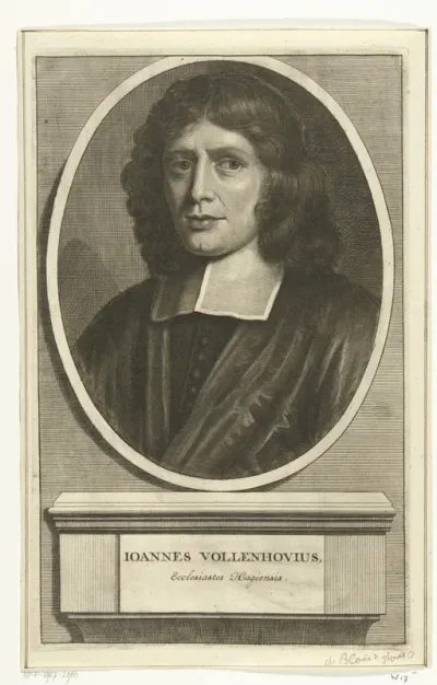 Portret van predikant Joannes Vollenhove