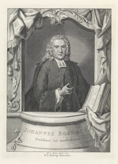 Portret van predikant Johannes Boskoop