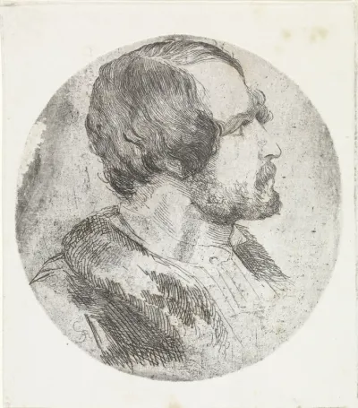 Portret van prentmaker Alexander Schaepkens