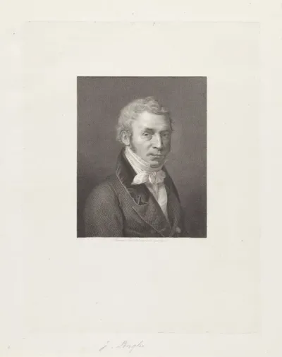 Portret van prentmaker Giuseppe Longhi