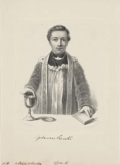 Portret van priester Johannes Czerski
