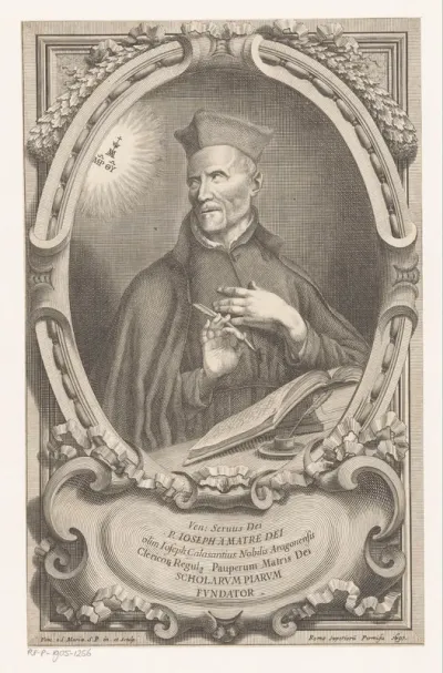 Portret van priester José de Calasanz