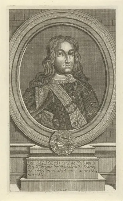 Portret van prins Don Carlos van Spanje