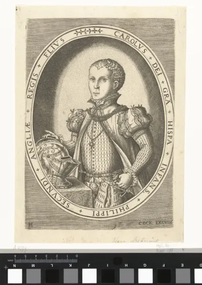 Portret van prins Don Carlos van Spanje