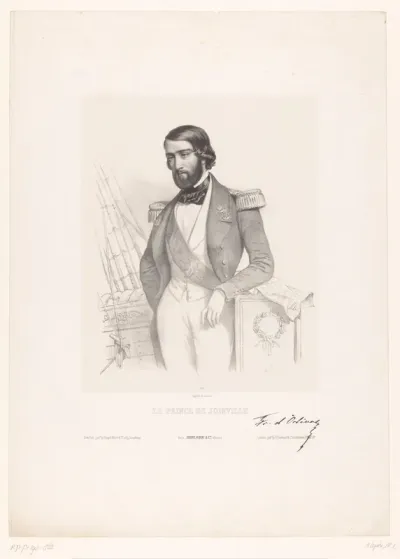 Portret van prins Frans Ferdinand van Orléans