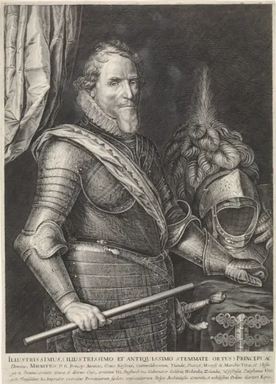 Portret van prins Maurits van Oranje