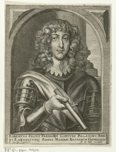 Portret van prins Ruprecht, paltsgraaf aan de Rijn