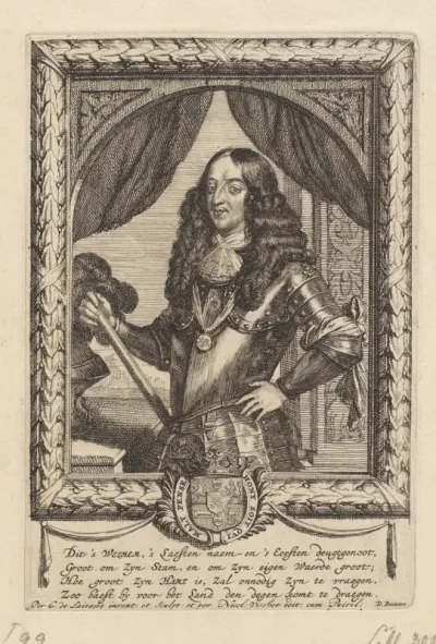Portret van prins Willem III
