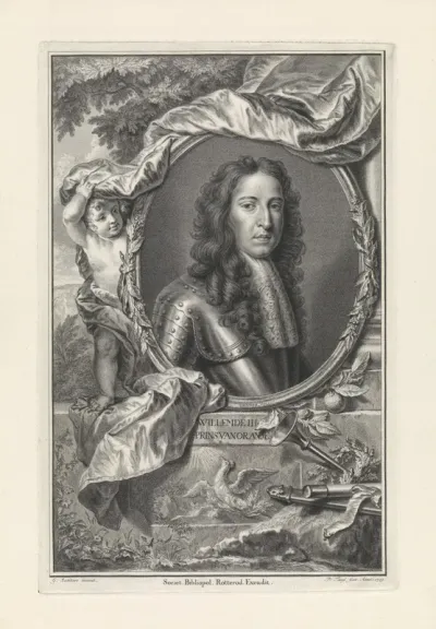 Portret van prins Willem III van Oranje-Nassau