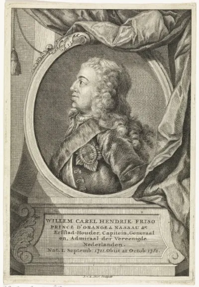 Portret van prins Willem IV, prins van Oranje-Nassau
