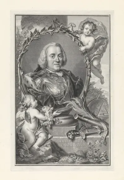 Portret van prins Willem IV van Oranje-Nassau
