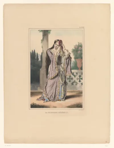 Portret van prinses Hélène Soutzo