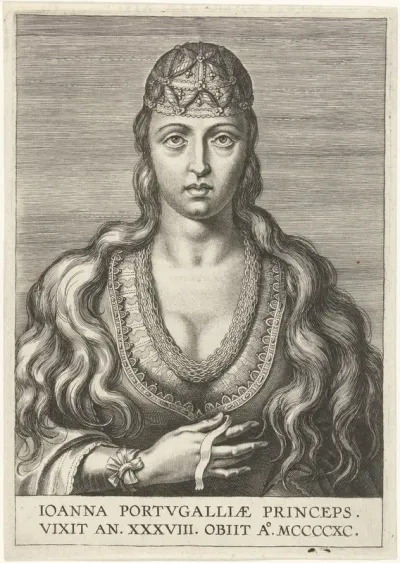 Portret van prinses Joanna van Portugal