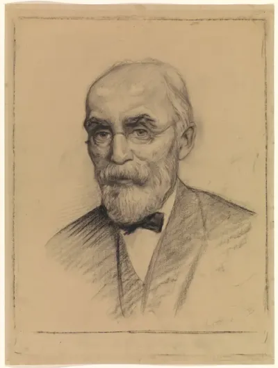 Portret van prof. dr. H. Lorentz