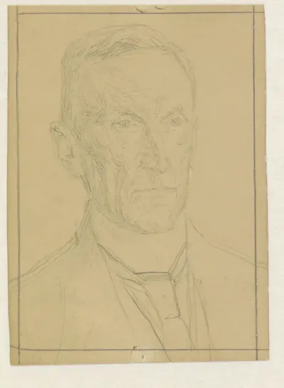 Portret van prof. dr. J.P. Kuenen