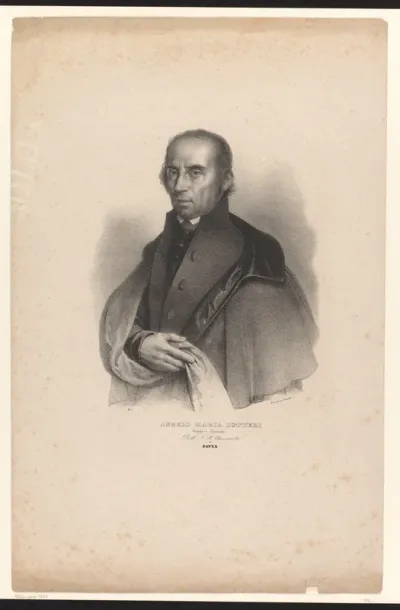 Portret van professor Angelo Maria Lotteri