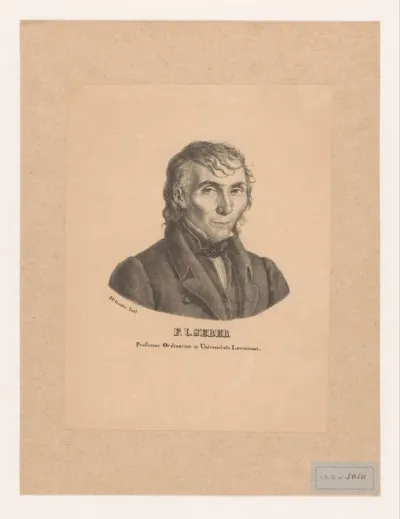 Portret van professor F.J. Seber